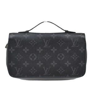 LOUIS VUITTON Zippy XL Long Bifold Wallet Monogram Eclipse 568-082825